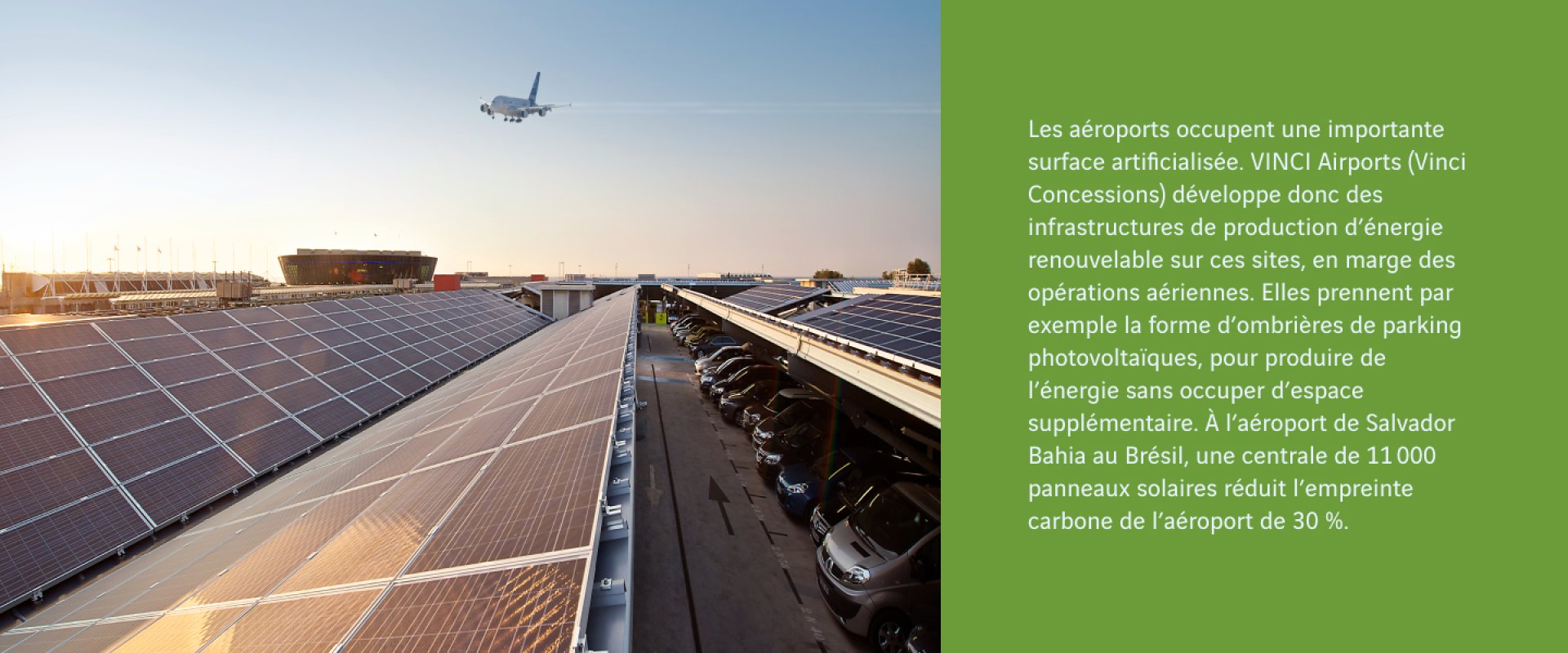 Photovoltaïque sur les aéroports